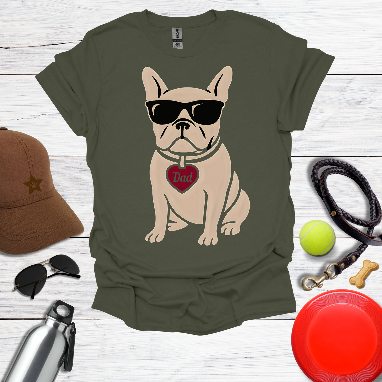 Cool Sunglasses French Bulldog T-Shirt