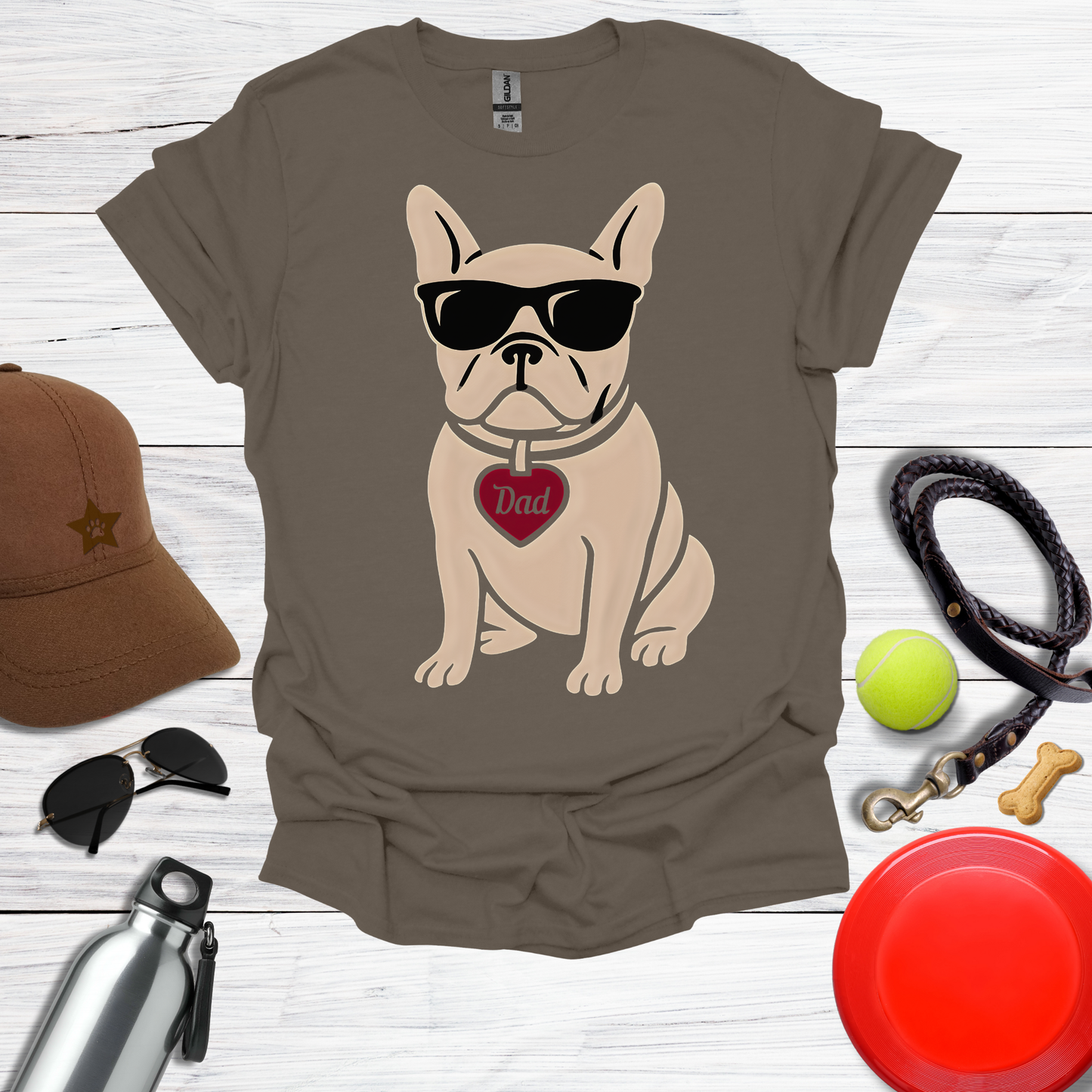 Cool Sunglasses French Bulldog T-Shirt