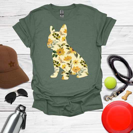 Sunflower Frenchie T-Shirt