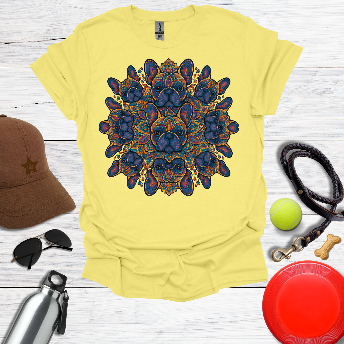 Kaleidoscope Frenchie T-Shirt