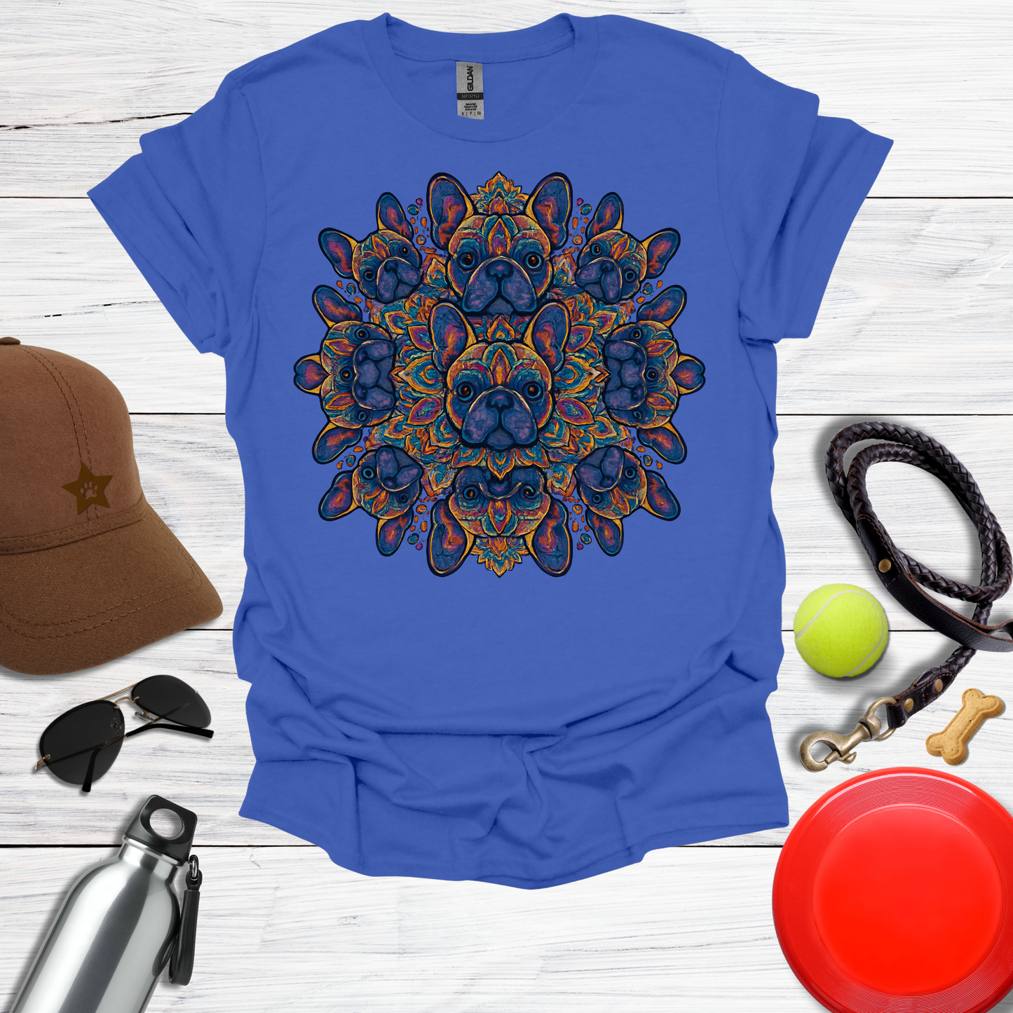 Kaleidoscope Frenchie T-Shirt